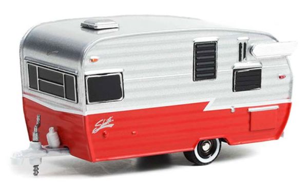 GREEN34120-F - Caravan Shasta Airflyte 1962 from the HITCHED Homes series under blister - 1