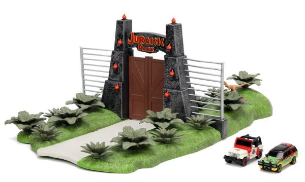 JAD34244 - JURASSIC WOLRD Park with 2 vehicles - 1