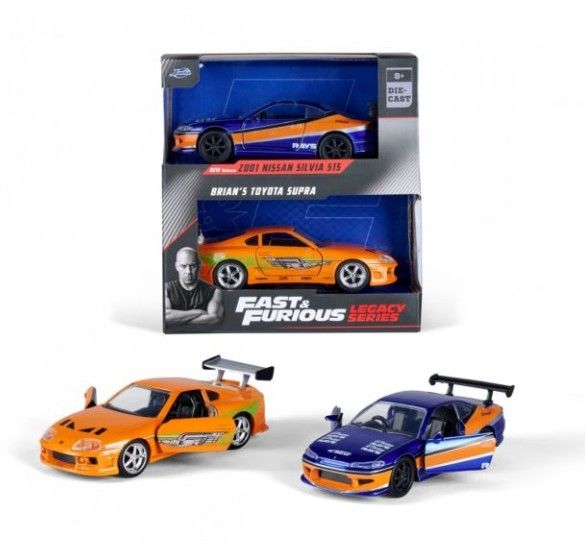 JAD34254 - TOYOTA Supra and NISSAN Silvia 515 Fast & Furious - 1