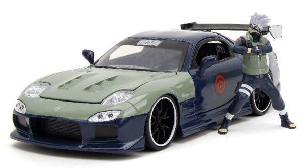 JAD34370 - MAZDA RX-7 with Blue Kakashi figure 1995 NARUTO - 1