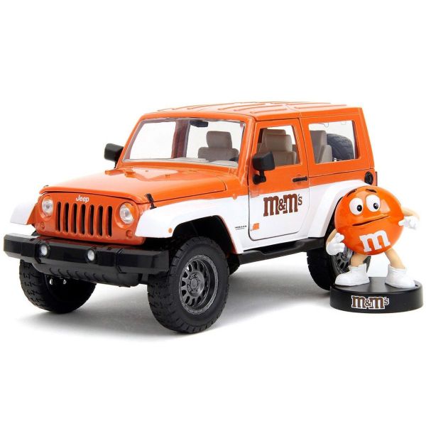 JAD34401 - JEEP Wrangler with M&M's Orange figurine 2007 - 1