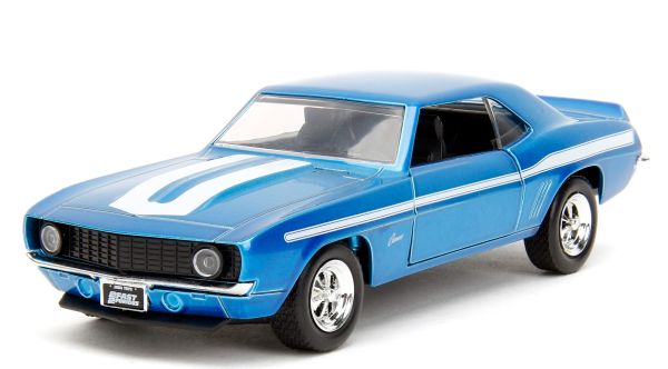 JAD34443 - CHEVROLET Camaro 1969 Blue FAST & FURIOUS - 1