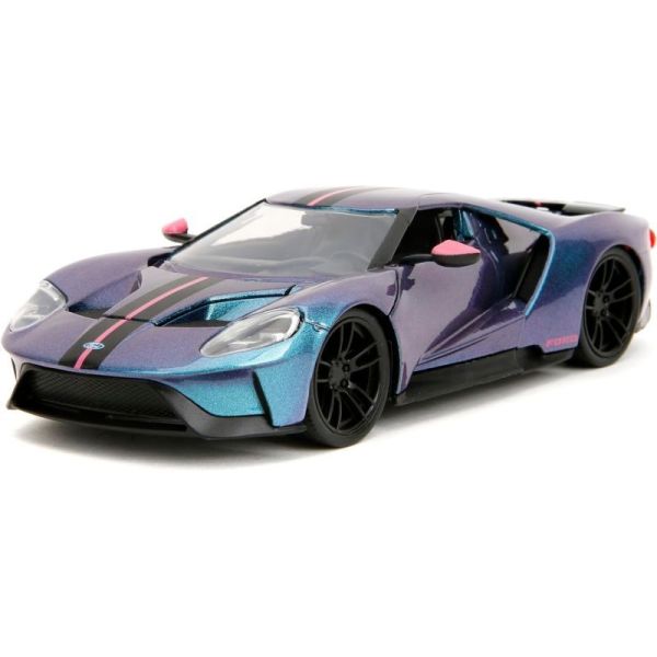 JAD35192 - FORD GT 2017 Bleu PINK SLIPS - 1