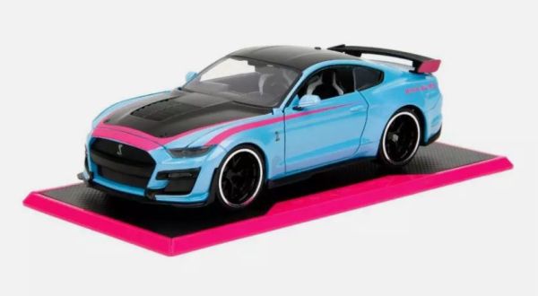 JAD35200 - FORD Mustang Shelby GT500 2020 blue - PINK SLIPS - 1