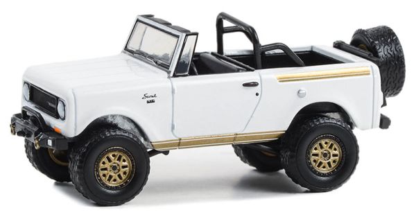 GREEN35270-B - INTERNATIONAL Harvester Scout 1970 white from the ALL-TERRAIN series in blister pack - 1