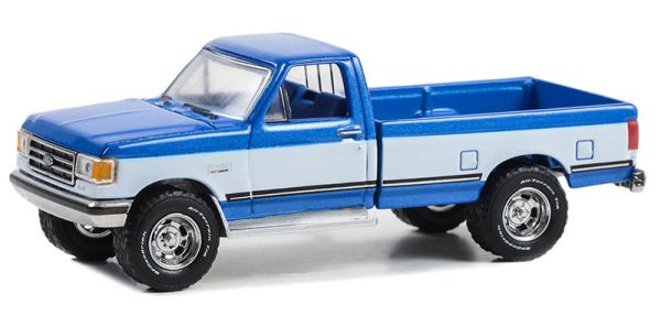 GREEN35270-D - FORD F-150 XLT Lariat 1988 Blue from the ALL-TERRAIN series in blister pack - 1