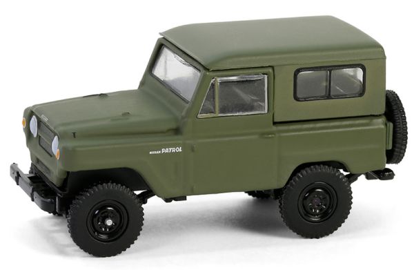 GREEN35290-A - NISSAN Patrol 1962 green ALL-TERRAIN in blister pack - 1