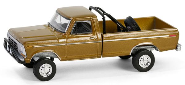 GREEN35290-D - FORD F250 Ranger 1979 Gold from the ALL-TERRAIN series in blister pack - 1