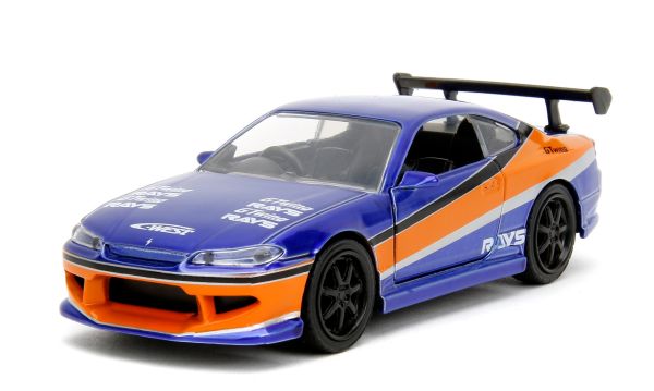 JAD34446 - NISSAN Silvia S15 2001 blue and orange FAST & FURIOUS - 1