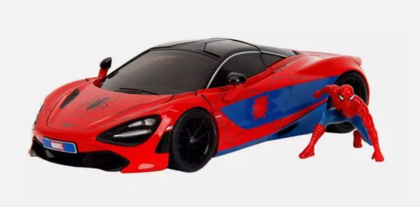 JAD35764 - McCLAREN 720S Marvel with SPIDERMAN figurine - 1