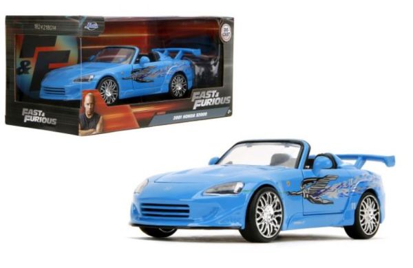 JAD35875 - HONDA S2000 2001 blue - FAST and FURIOUS - 1