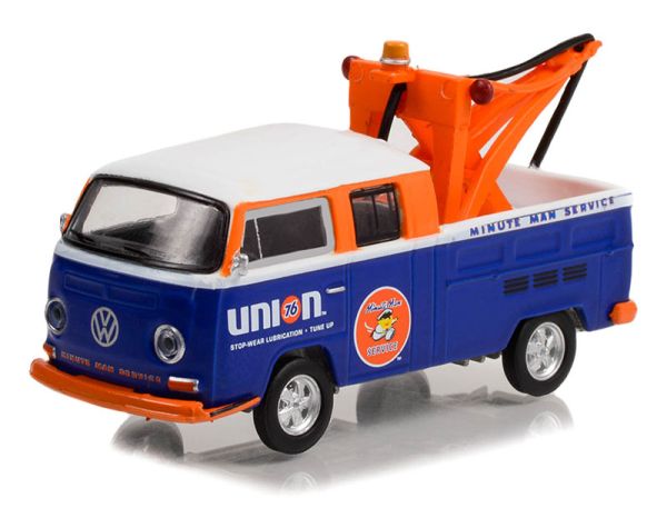 GREEN36060-B - VOLKSWAGEN T2 double cab 1969 UNION 76 tow truck from the CLUB VEE-DUB series in blister pack - 1