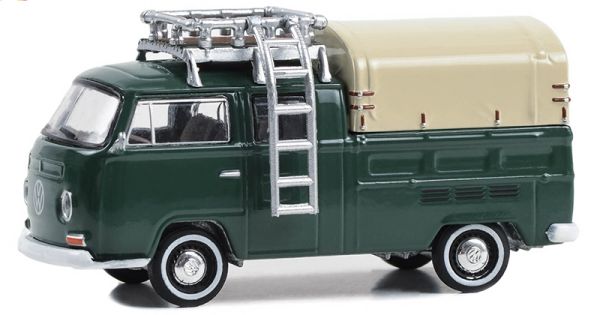 GREEN36090-C - VOLKSWAGEN Type 2 double cab pick-up in the CLUB VEE-DUB series in blister pack - 1