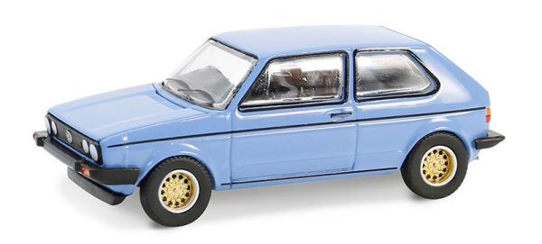 GREEN36100-F - VOLKSWAGEN Golf GTI 1982 Monacoblau aus der CLUB V-DUB-Serie in Blisterverpackung - 1