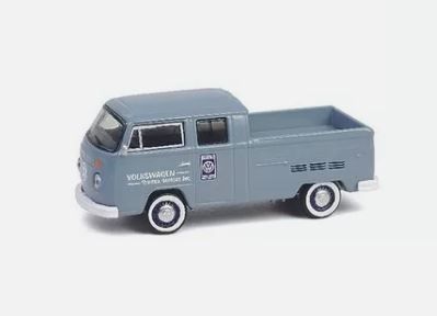 GREEN36110-D - 1978 VOLKSWAGEN Type 2 Double Cab Pick-up grey from the CLUB VEE-DUB series in blister pack - 1