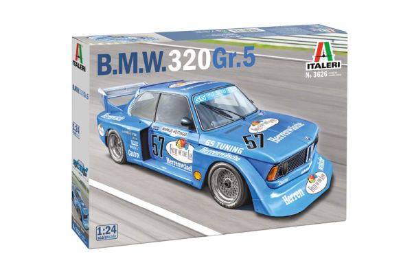 ITA3626 - BMW 320 Gr.5 #57 to assemble and paint - 1