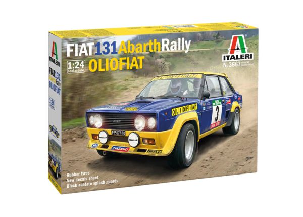 ITA3667 - FIAT 131 Abarth Rally OLIO Fiat to assemble and paint - 1