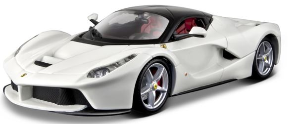 BUR36902WI - FERRARI LaFERRARI White - 1