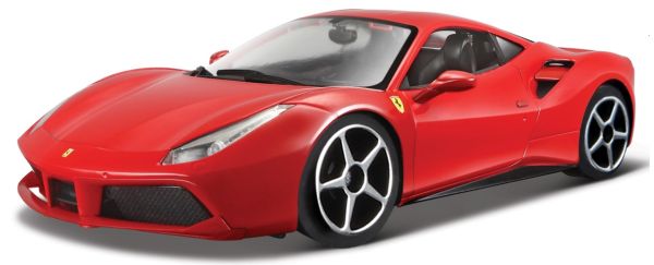 BUR36904RO - FERRARI 488 GTB Red - 1