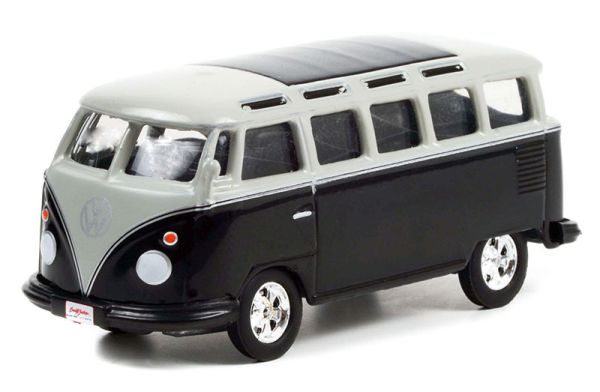 GREEN37250-A - VOLSKWAGEN Type II Custum bus 1962 from the series BARRETT JACKSON in blister pack - 1