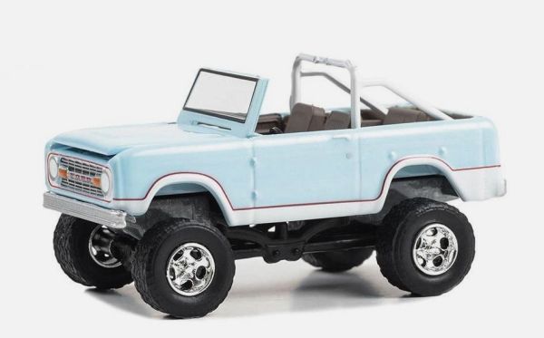 GREEN37300-B - 1970 FORD Bronco custom from the BARRETT JACKSON 50th Anniversary series in blister pack - 1