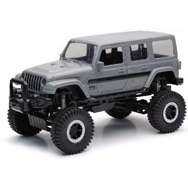 NEW37446G - Gray JEEP Sahara with figure and motocross - 1