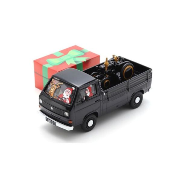 SCH3763 - VOLKSWAGEN T3 Christmas 2024 with Piccolo Bulldog - 1