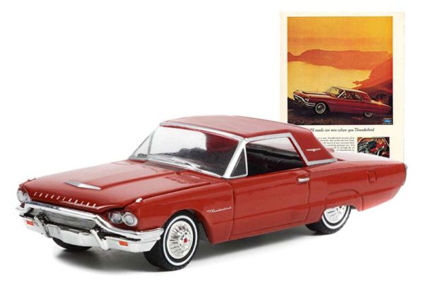 GREEN39100-B - FORD Thunderbird Hardtop 1964 red from the series VINTAGE AD CARS in blister pack - 1