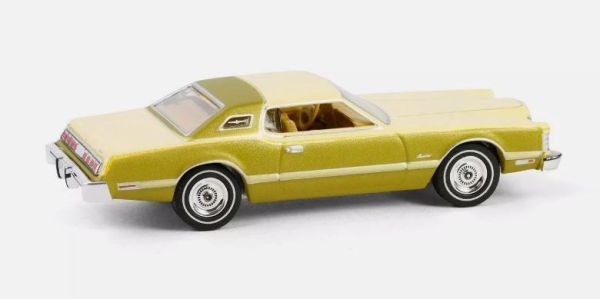 GREEN39150-E - FORD Thunderbird 1976 yellow from the VINTAGE AD CARS series in blister pack - 1