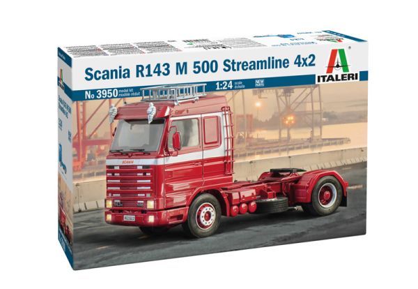 ITA3950 - SCANIA R143 M500 Streamline 4x2 to assemble and paint - 1