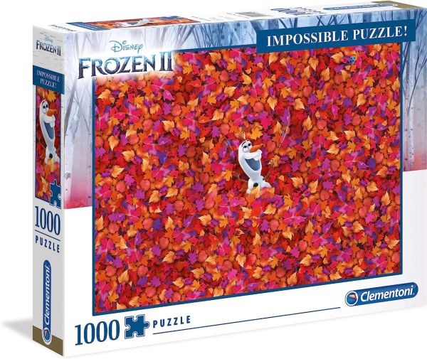 CLE39526 - Impossible jigsaw 1000 pieces The Snow Queen II - 1