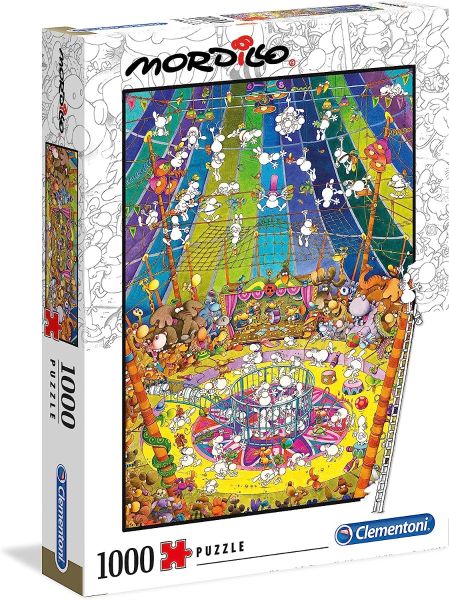 CLE39536 - 1000 pieces MORDILLO circus puzzle - 1