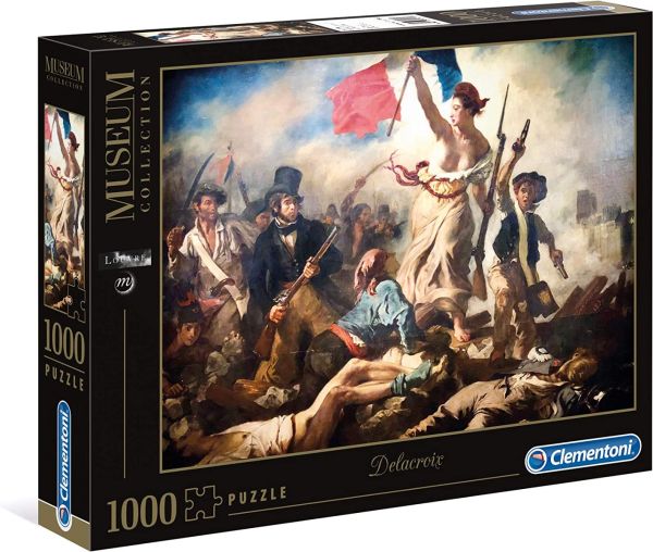 CLE39549 - 1000 pieces Louvre collection jigsaw Puzzle Freedom in the service of the people - 1