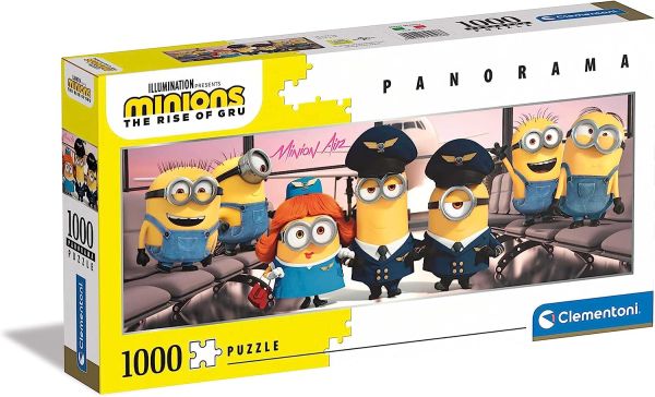 CLE39566 - The Minions 1000 pieces panorama puzzle - 1