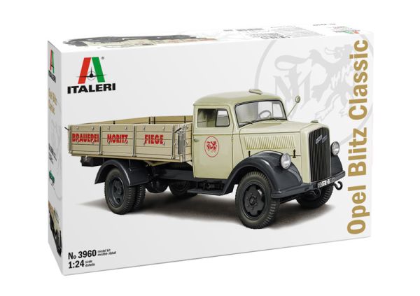 ITA3960 - OPEL Blitz Classic 4x2 tipper to assemble and paint - 1