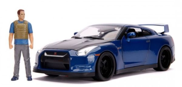 JAD31142 - NISSAN Skyline GT-R R35 FAST AND FURIOUS 7 with figure and lights - 1