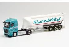 HER312530 - MERCEDES Actros 4x2 with KLEINWACHTER 3-axle powder trailer - 1