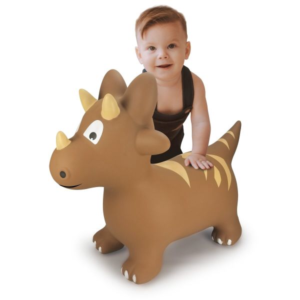 JAM460591 - Dino bouncing animal with pump - 1