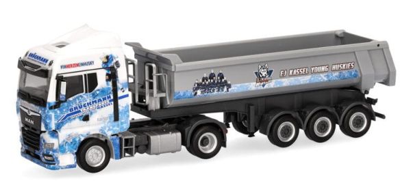 HER318044 - MAN TGX 4x2 with 3-axle tipper BRUCKMANN - KASSEL HUSKIES - 1