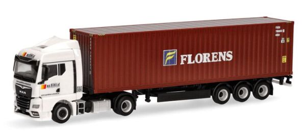 HER318228 - MAN TGX GM 4x2 with container 3 axles SCHMIDT-FLORENS - 1