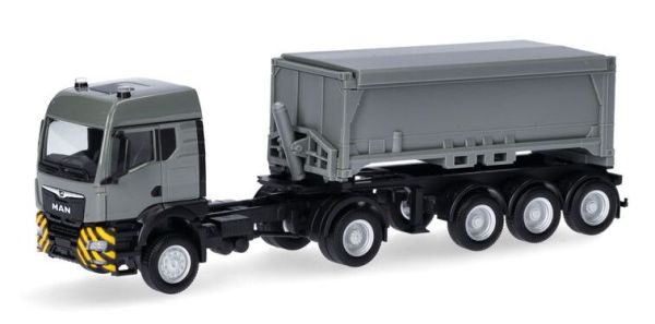 HER318341 - MAN TGS TM 4x2 with 3-axle tipper - 1