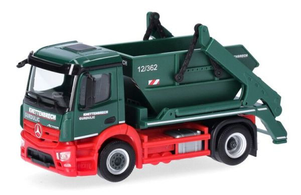 HER318419 - MERCEDES BENZ Actros S 4x2 with dump truck AK12 KNETTENBRECH and GURDULIC - 1