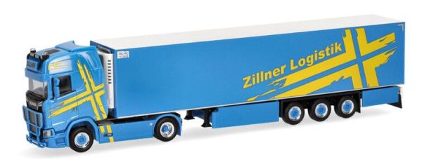 HER318457 - SCANIA CS 20 HD 4x2 with 3-axle ZILLNER refrigerated trailer - 1