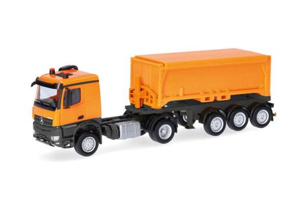 HER318549 - MERCEDES BENZ Arocs 4x2 with container 3 axles - 1