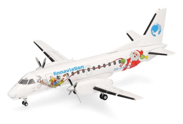 HER573245 - Saab 340 Finnaviation Santa - X-mas - 1