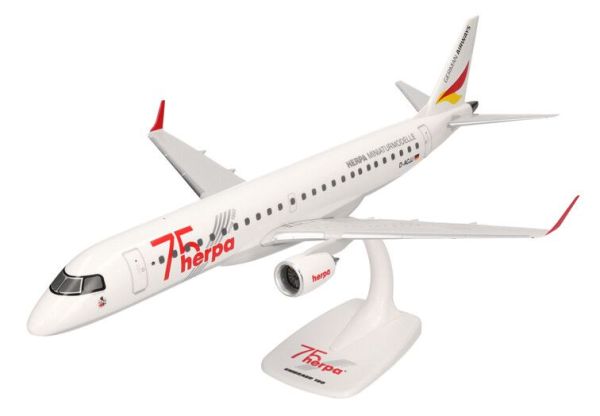 HER614368 - EMBRAER E190 German Airways 75 years HERPA - 1