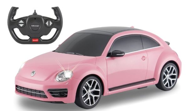 JAM402113 - VOLKSWAGEN Beetle Pink Radio Controlled Car - 1