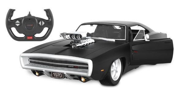 JAM402117 - DODGE Charger R/T 1970 Black Radio Controlled - 1