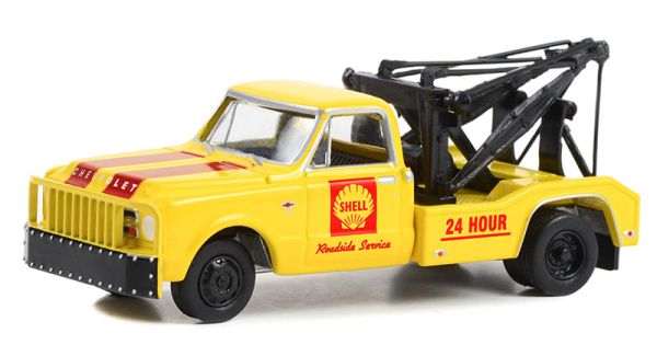 GREEN41125-A - CHEVROLET C-30 1967 SHELL OIL Special Edition 24-hour breakdown service in blister pack - 1