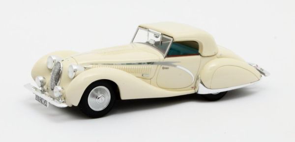 MTX41904-032 - TALBOT Lago T150C closed cabriolet white 1936 - 1